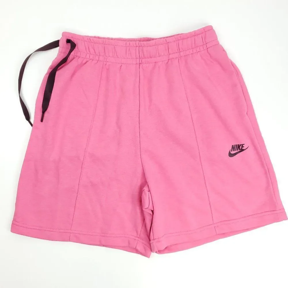 Nike Sportswear Women's High Rise Fleece Dance Shorts  DV0334-684 Pinksicle